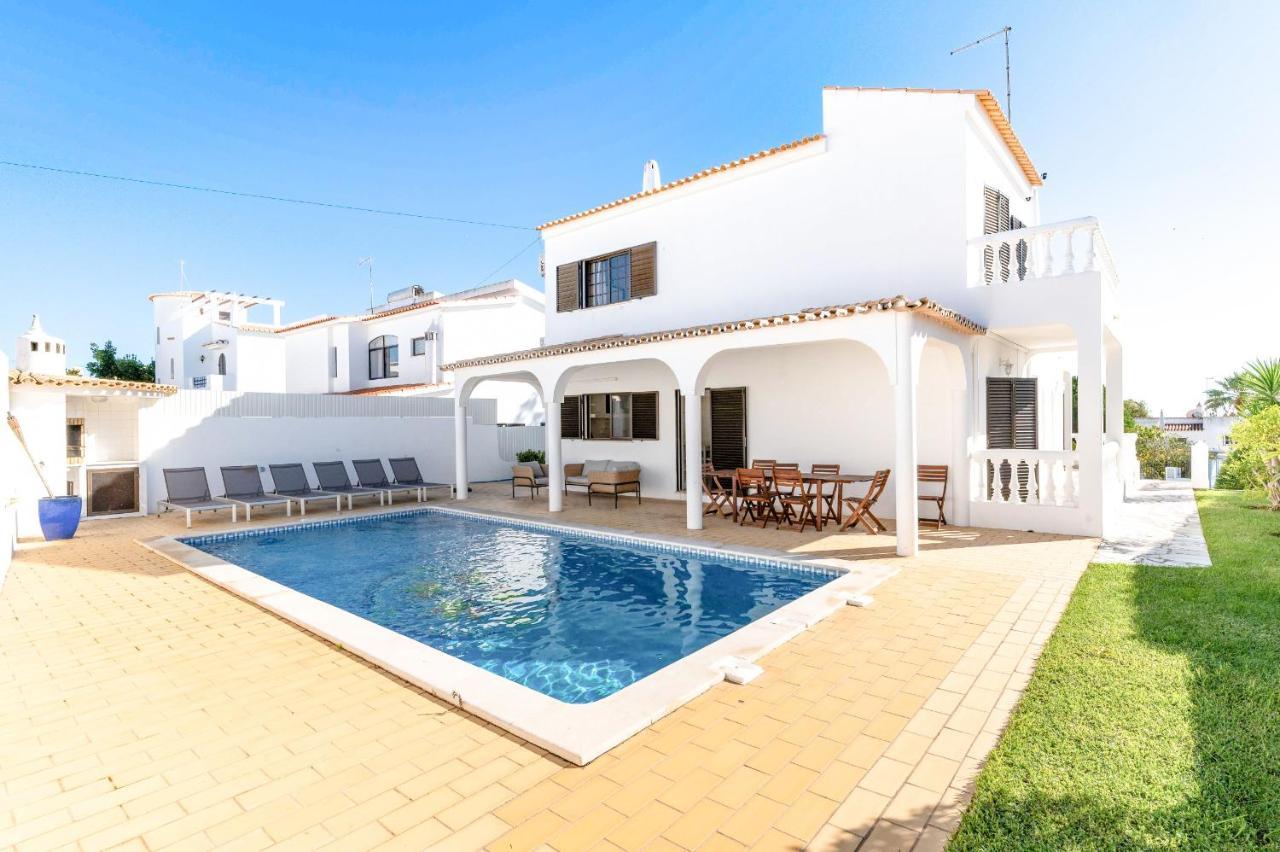 #072 Private Pool And Garden With Ac And Game Room Albufeira Exteriér fotografie